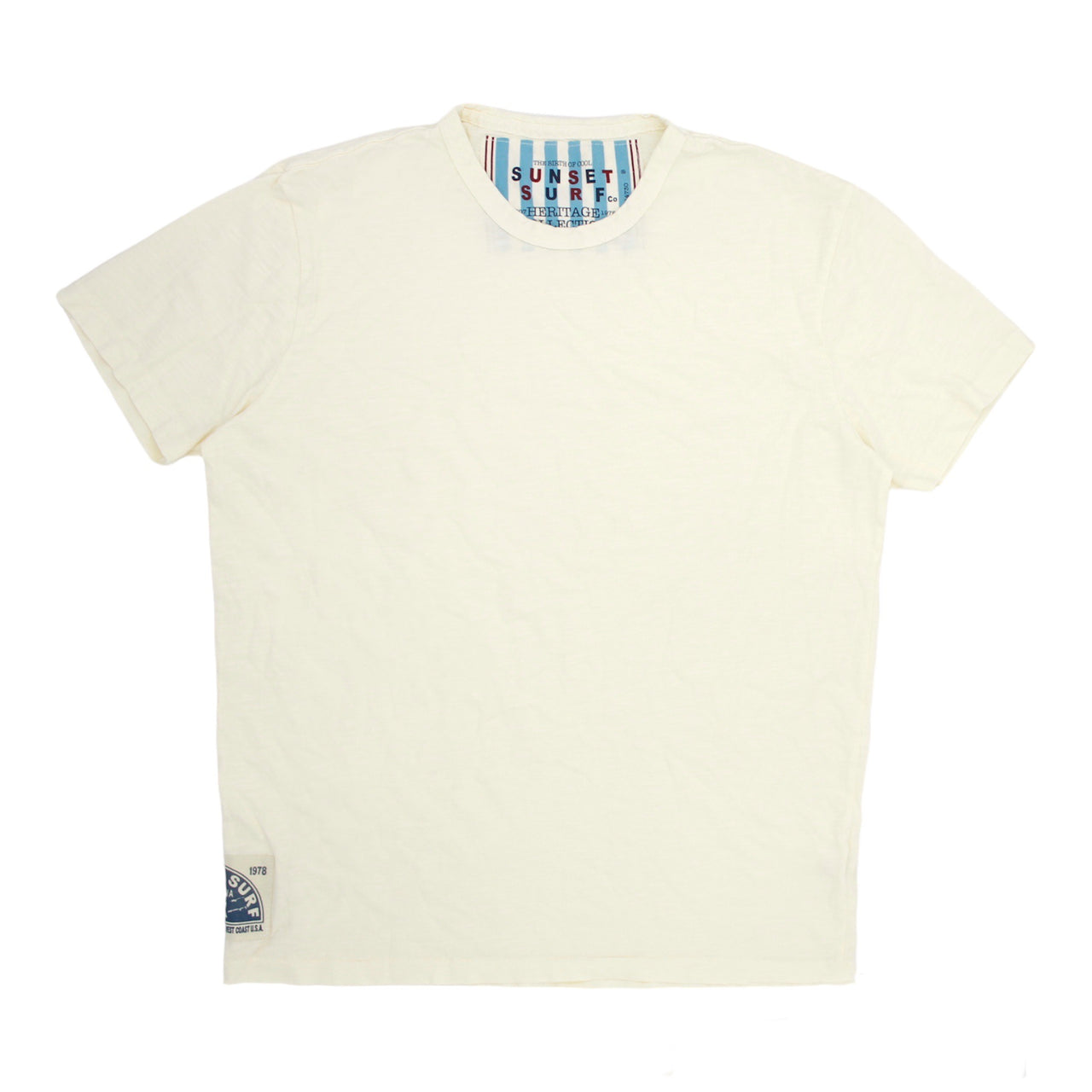 ALBATROSS WHITE CREW NECK TEE