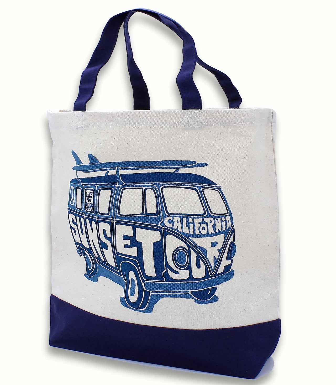 Surf Bus Tote Bag